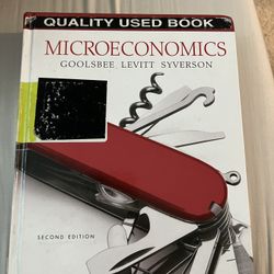 Microeconomics College Textbook