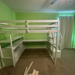 Full Loft Bed 
