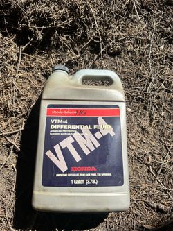 Honda VTM4  VTM-4 Differential oil fluid