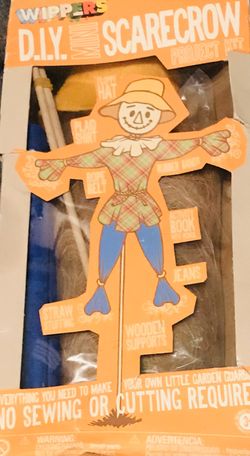 DIY Scarecrow Project by WIPPERS