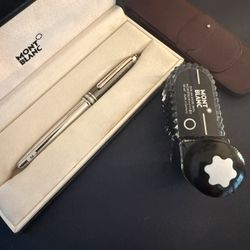 Montblanc Meisterstuck 146 LeGrand Solitaire HEMATITE Fountain Pen And Ink 