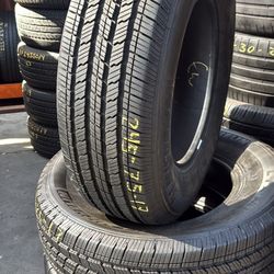 17” tires michelin 245/75/17 semi new with free installation $300