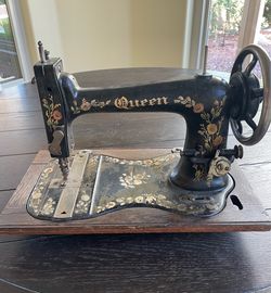 Antique Queen Sewing Machine