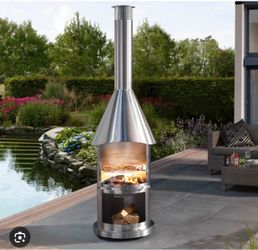 Brand new stainless steel chimney