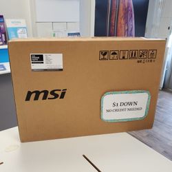 New MSI Creator M16 16 Inch Gaming Laptop - 90 DAY WARRANTY - $1 DOWN - NO CREDIT NEEDED 