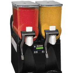 BUNN 34000.0001 ULTRA-2 120V LITED Black Finish/Stainless Steel Finish Ultra Gourmet Ice Systems with 2 Hoppers New In box