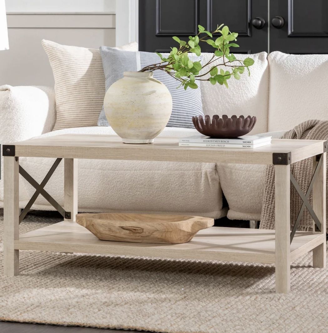 NEW! White Oak Coffee Table