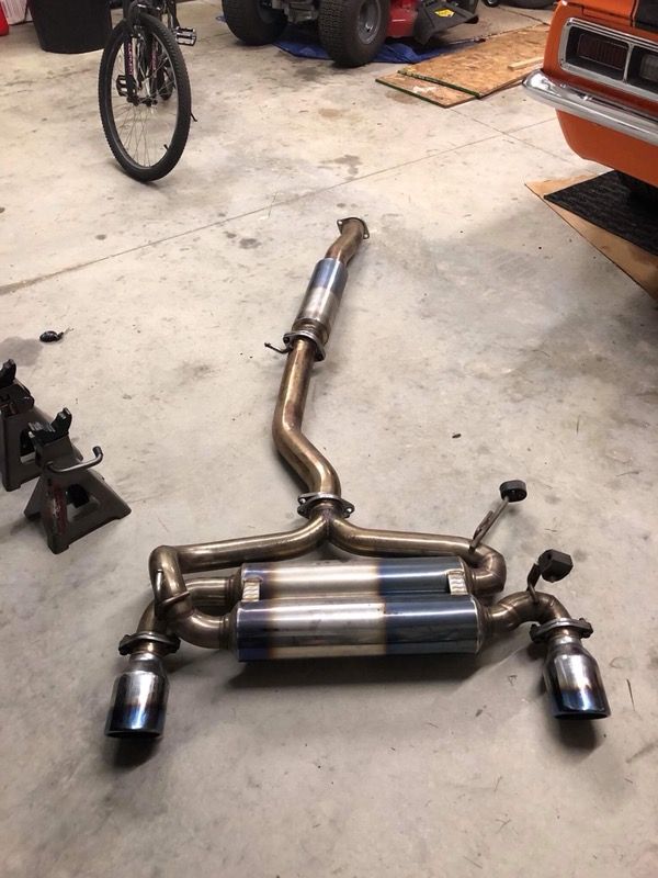 Nissan 350z exoticspeed rt-1 exhaust trade / sell infiniti g35