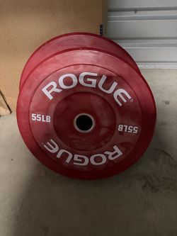 Rogue 320 LB Color Bumper Plate Set — $800 OBO