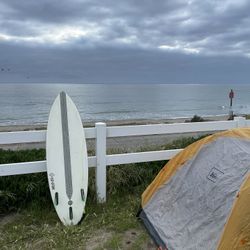 Chas Surfboards -- XC Jaeger shortboard (5′9″ thruster)