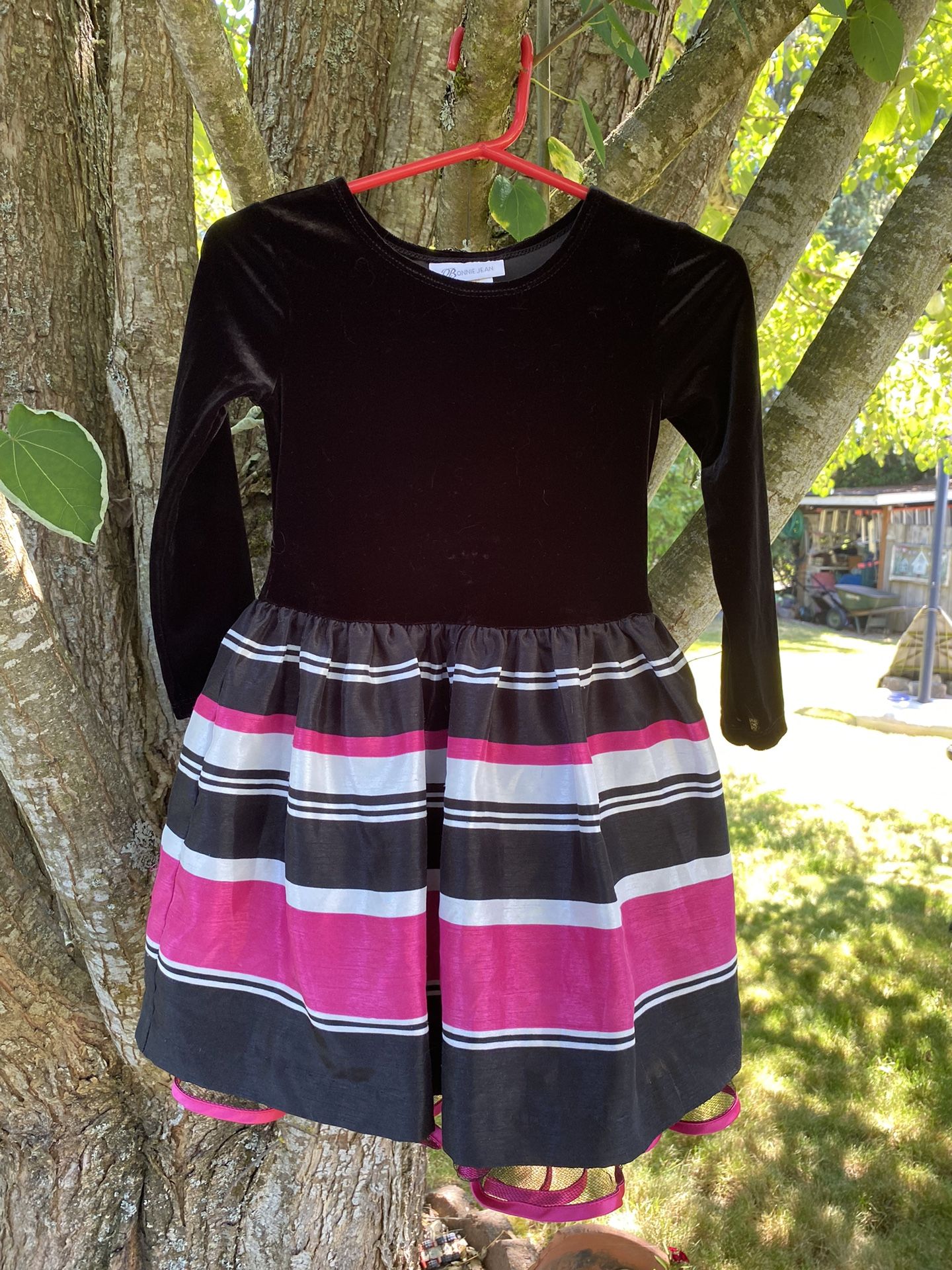Bonnie Jean Girls Size 4 Holiday Party Dress 4T