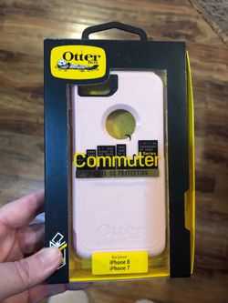 Otter Box commuter NIB pink rose iPhone 8 & 7