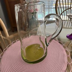 Margarita Pitcher and 8 Glasses