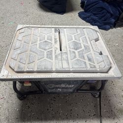 Kobalt 7” wet saw no guard