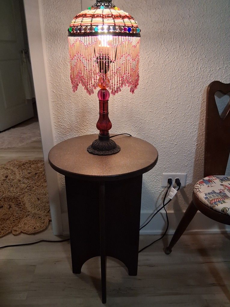 Beautiful repurposed wooden side tables set