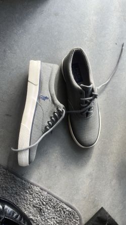 Ralph Lauren speedy shoe gray