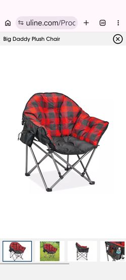 Uline plush chair