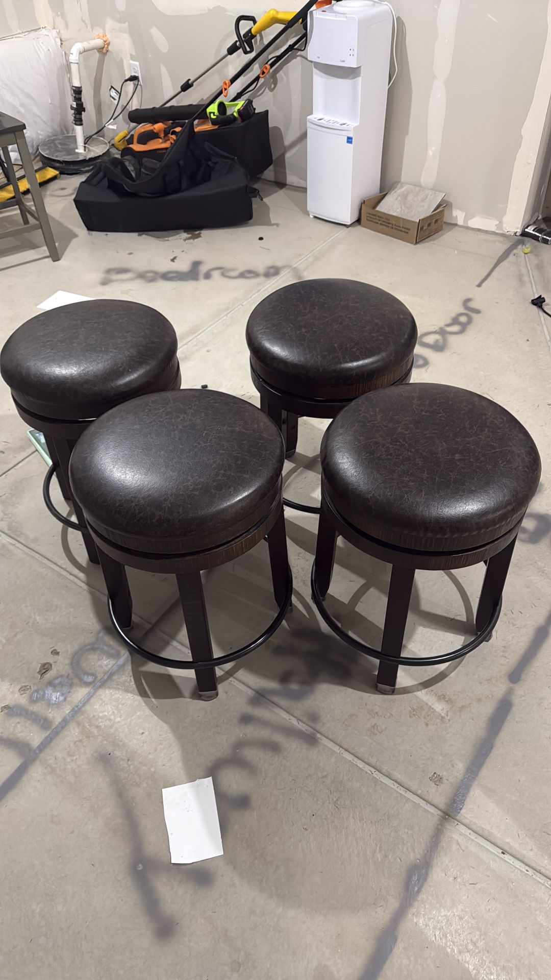 Set of 4 Stools (2ft tall 17 inches wide)