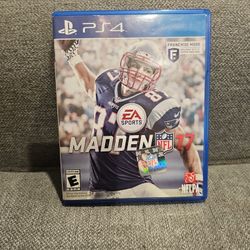 PS4 MADDEN NFL 17