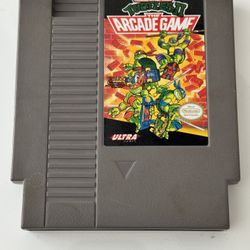 1985 NES TMNT Game Cartridge 