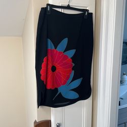 Floral Short Skirt