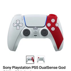 PS5 God Of War 20th Anniversary limited Edition Controller