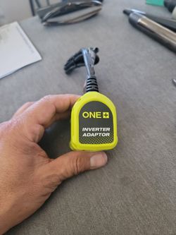 Ryobi One +  Inverter Adaptor. New $10