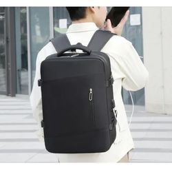 Travel Backpack for Women Men, Laptop Backpack with Shoe Compartment,Waterproof Hiking Carry on Backpack