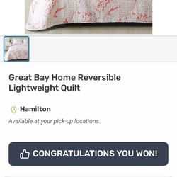 Reversible Light Weight Quilt