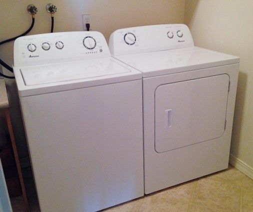 New Washer Dryer Laundry Pair
