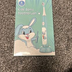 Kids Electric Toothbrushes Sonic Rechargeable Tooth Brush Gifts for Boys and Girls Smart Timer Power Toothbrush -