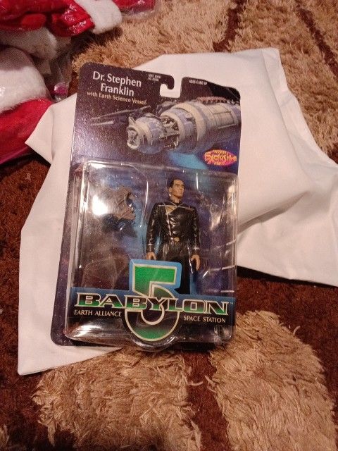 Dr Stephen Franklin With Earth Science Vessel