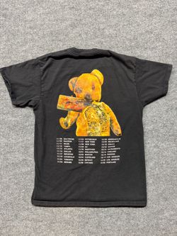 Astroworld Tour T-Shirt Mens Black Travis Scott Concert Teddy Bear Music Sz L