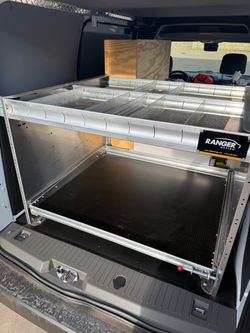 Aluminum cargo organizer