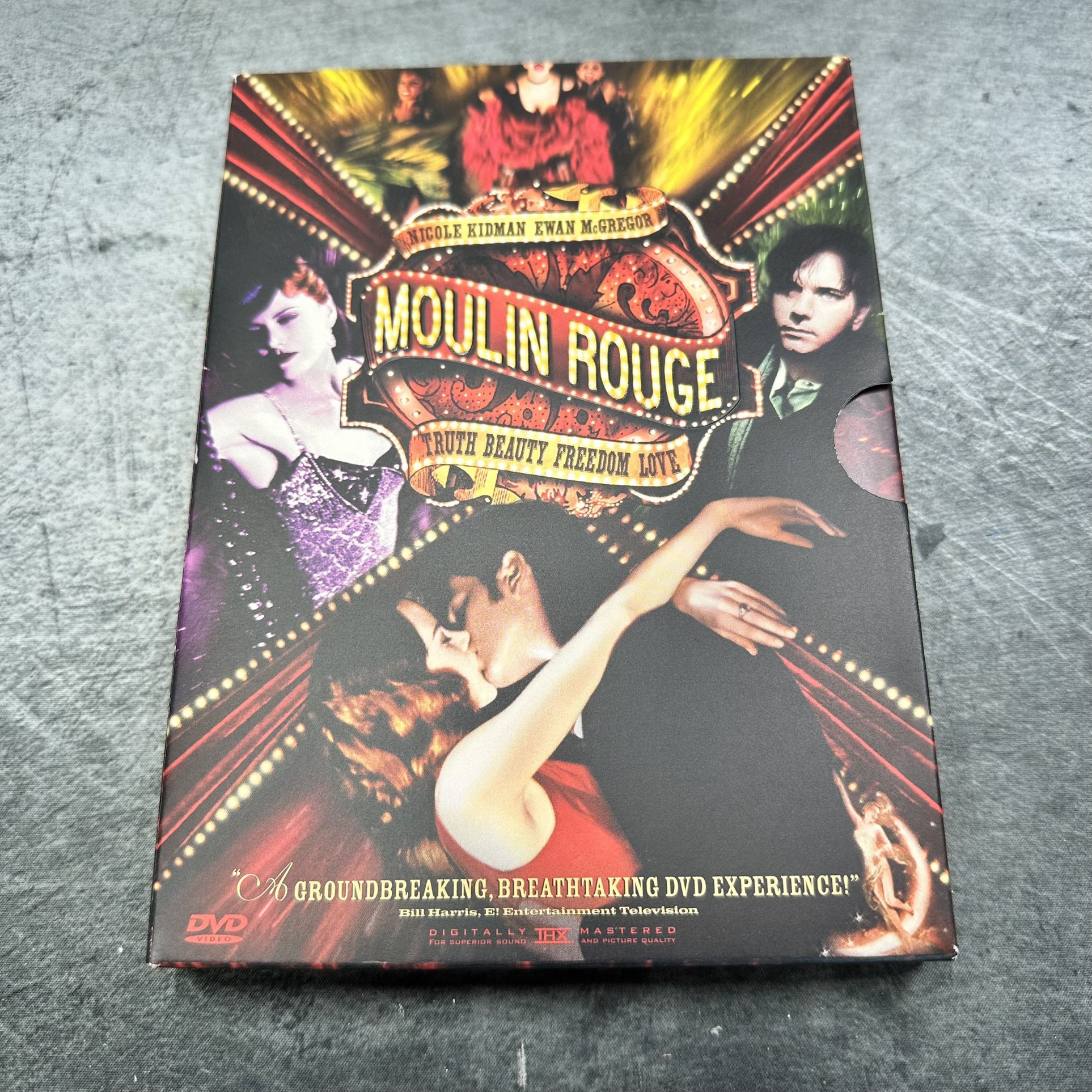 Moulin Rouge DVD Two Disc Set. Complete In Box