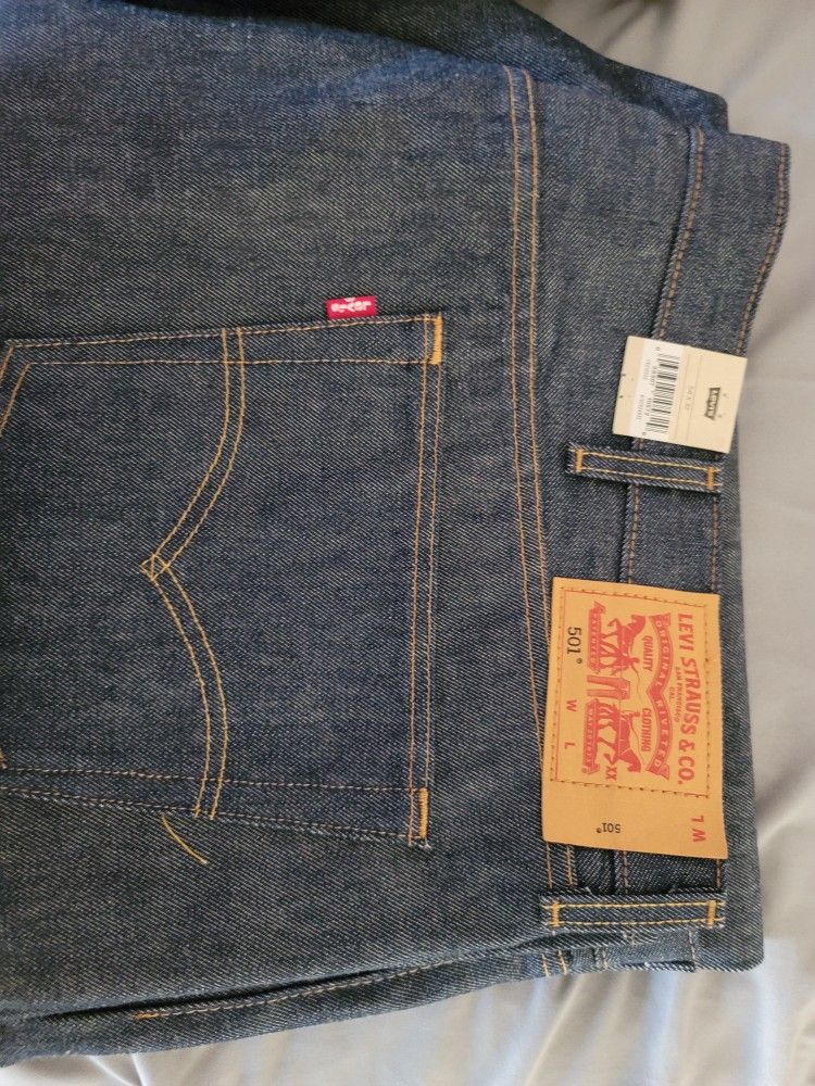 Brand New Levi's 501 Jeans