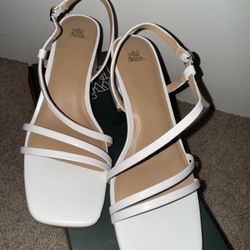 Wild Fable White Heels 