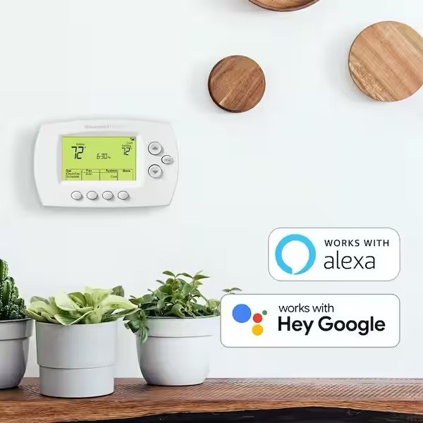 Honeywell Smart WiFi Programmable Thermostat with Digital Backlit Display 7 Days