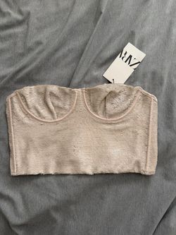 Zara Bustier top
