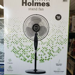 Standing Fan 16" 3 Speeds Ventilador 