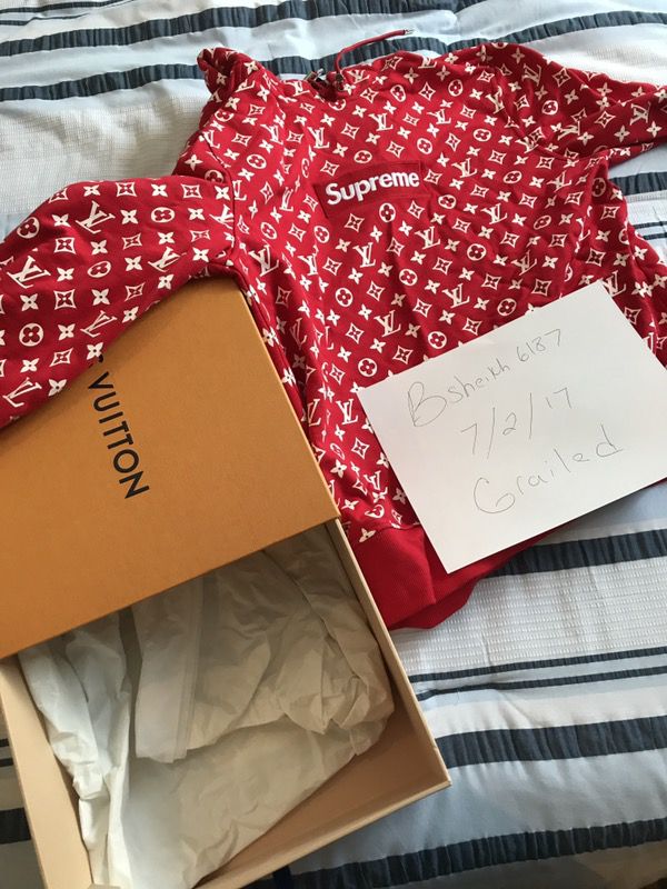 lv and supreme hoodie - OFF-53% > Shipping free