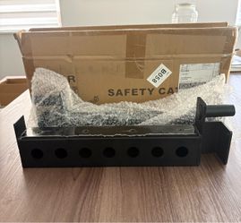 Heavy-Duty Squat Rack Safety Bars for 2x2 Rack, Power Rack Attachments, Compatible with 1” Holes, Safe weight training