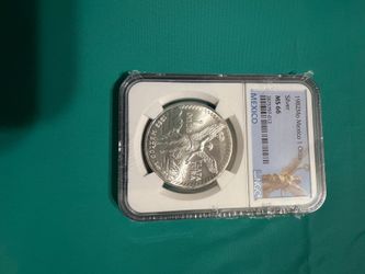 Mexican silver peso