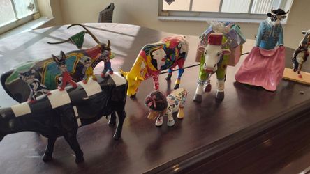Ceramic Cow Collection 