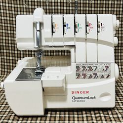 SINGER QUANTUM LOCK 14T967DC - 5 Thread 