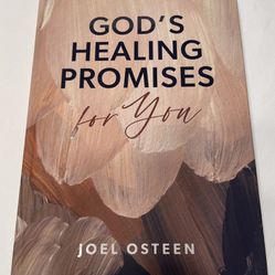 God's Healing Promises for You by Joel Osteen.  