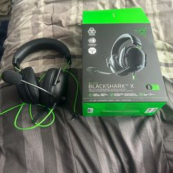 Razer black shark v2 x headset