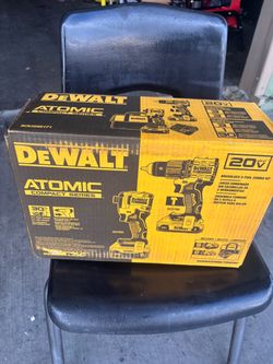 ATOMIC 20V MAX Lithium-Ion Cordless 2-Tool Combo Kit with 5.0 Ah and 2.0 Ah Batteries, Charger and Kit Bag