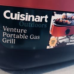 Portable gas grill