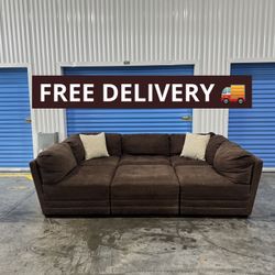 Large Sectional Couch, Free Delivery